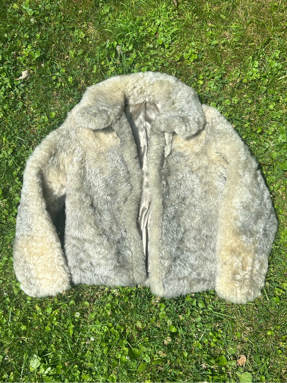 Vintage 60s/ 70s Nora sheepskin shearling coat